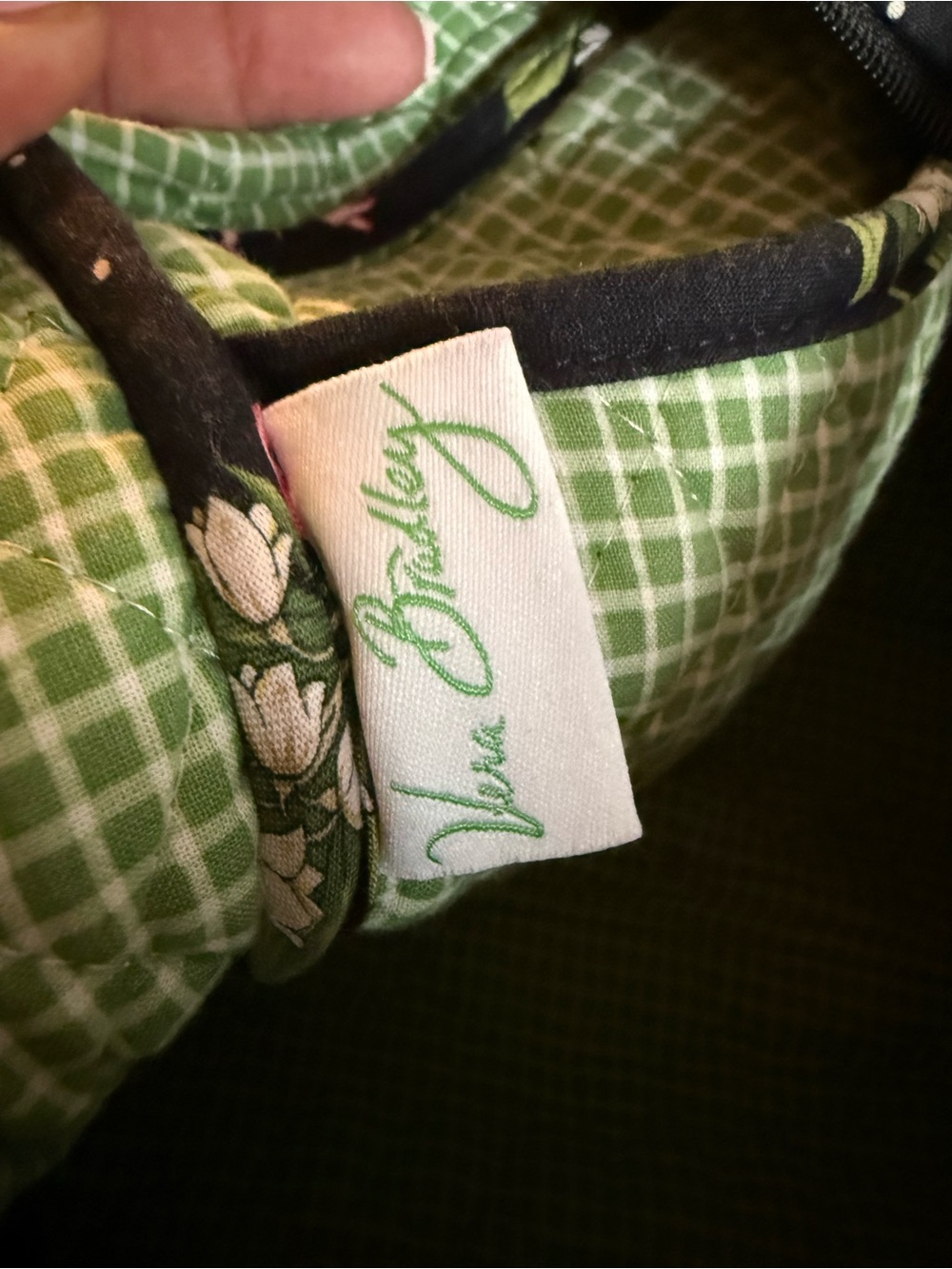 Vera Bradley “New Hope” 2004 Vintage Hobo/Cargo/Carryall Bag - Picture 6 of 10